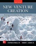 Cover: New Venture Creation: Entrepreneurship for the 21st Century - McGraw Hill Higher Education