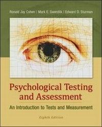 Enlarge image Cover: Psychological Testing and Assessment - McGraw-Hill Professional