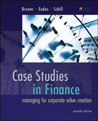 Enlarge image Cover: Case Studies in Finance - McGraw-Hill Professional