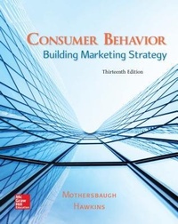 Enlarge image Cover: Consumer Behavior: Building Marketing Strategy - McGraw-Hill Education