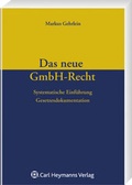 Cover: Das neue GmbH-Recht - Carl Heymanns Verlag
