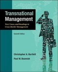 Cover: Transnational Management: Text, Cases & Readings in Cross-Border Management - McGraw-Hill Professional