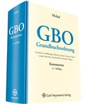 Cover: GBO - Grundbuchordnung - Carl Heymanns Verlag