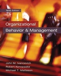 Cover: Organizational Behavior and Management - McGraw-Hill Professional