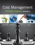 Cover: Cost Management: A Strategic Emphasis - McGraw-Hill Inc.,US