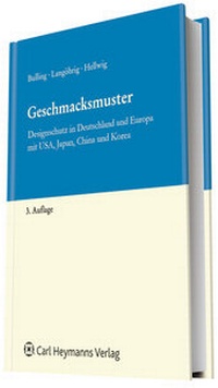 Abbildung von: Geschmacksmuster - Carl Heymanns Verlag