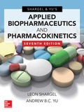 Cover: Applied Biopharmaceutics & Pharmacokinetics, Seventh Edition - McGraw-Hill Professional