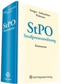 Cover: StPO Strafprozessordnung - Carl Heymanns Verlag