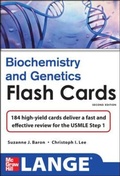 Cover: Lange Biochemistry and Genetics Flash Cards 2/E - McGraw-Hill Medical