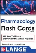 Cover: Lange Pharmacology Flash Cards, Third Edition - McGraw-Hill Medical