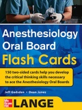 Cover: Anesthesiology Oral Board Flash Cards - McGraw-Hill Medical