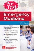 Cover: Emergency Medicine PreTest Self-Assessment and Review, Fourth Edition - McGraw-Hill Education