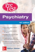 Cover: Psychiatry PreTest Self-Assessment And Review - McGraw-Hill Professional