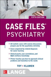 Enlarge image Cover: Case Files Psychiatry, Fifth Edition - McGraw-Hill Professional