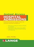 Cover: LANGE Instant Access Hospital Admissions - McGraw-Hill Medical