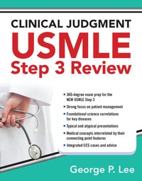 Enlarge image Cover: Clinical Judgment USMLE Step 3 Review - McGraw-Hill Medical