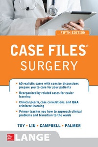 Enlarge image Cover: Case Files Surgery, Fifth Edition - McGraw-Hill Education