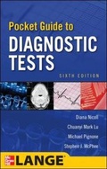 Cover: Pocket Guide to Diagnostic Tests - McGraw-Hill Medical