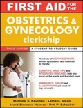 Cover: First Aid for the Obstetrics and Gynecology Clerkship, Third Edition - McGraw-Hill Medical