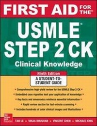 Abbildung von: First Aid for the USMLE Step 2 CK, Ninth Edition - McGraw-Hill Professional
