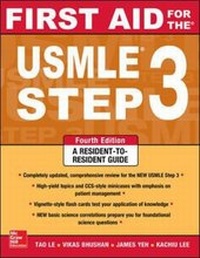 Enlarge image Cover: First Aid for the USMLE Step 3, Fourth Edition - McGraw-Hill Professional