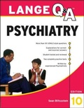 Cover: Lange Q&A Psychiatry, 10th Edition - McGraw-Hill Medical
