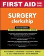 Cover: First Aid for the Surgery Clerkship - McGraw-Hill Medical
