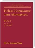 Abbildung von: Kölner Kommentar zum Aktiengesetz - Carl Heymanns Verlag