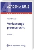 Cover: Verfassungsprozessrecht - Carl Heymanns Verlag