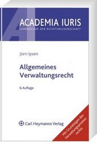 Abbildung von: Allgemeines Verwaltungsrecht - Carl Heymanns Verlag