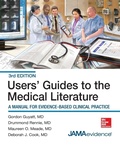 Cover: Users' Guides to the Medical Literature: A Manual for Evidence-Based Clinical Practice, 3E - McGraw-Hill Professional
