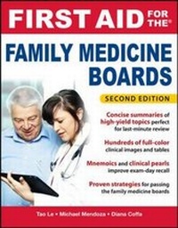 Abbildung von: First Aid for the Family Medicine Boards, Second Edition - McGraw-Hill Medical