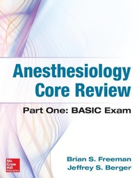 Enlarge image Cover: Anesthesiology Core Review - McGraw-Hill Medical