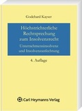 Cover: H&ouml;chstrichterliche Rechtsprechung zum Insolvenzrecht - Carl Heymanns Verlag