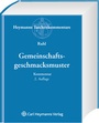 Cover: Gemeinschaftsgeschmacksmuster - Carl Heymanns Verlag