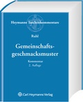 Cover: Gemeinschaftsgeschmacksmuster - Carl Heymanns Verlag