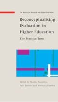 Cover: Reconceptualising Evaluation in Higher Education: The Practice Turn - Open University Press