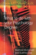 Cover: What to do with your Psychology Degree - Open University Press