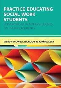 Enlarge image Cover: Practice Educating Social Work Students: Supporting qualifying students on their placements - Open University Press
