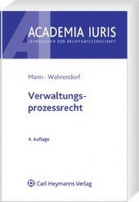 Abbildung von: Verwaltungsprozessrecht - Carl Heymanns Verlag