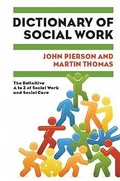 Cover: Dictionary of Social Work: The Definitive A to Z of Social Work and Social Care - Open University Press