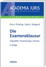 Cover: Die Examensklausur - Vahlen