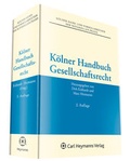Cover: K&ouml;lner Handbuch Gesellschaftsrecht - Carl Heymanns Verlag
