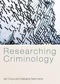 Cover: Researching Criminology - Open University Press