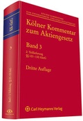 Abbildung von: Kölner Kommentar zum Aktiengesetz - Carl Heymanns Verlag