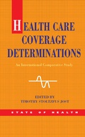 Cover: Health Care Coverage Determinations: An International Comparative Study - Open University Press