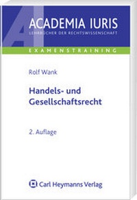 Abbildung von: Handels- und Gesellschaftsrecht - Carl Heymanns Verlag