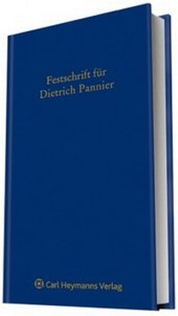 Enlarge image Cover: Festschrift für Dietrich Pannier - Carl Heymanns Verlag