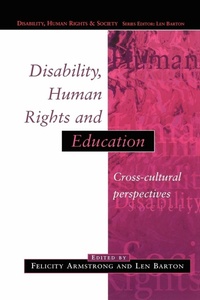 Enlarge image Cover: Disability, Human Rights And Education - Open University Press