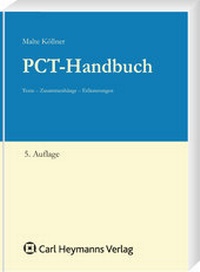 Enlarge image Cover: PCT-Handbuch - Carl Heymanns Verlag